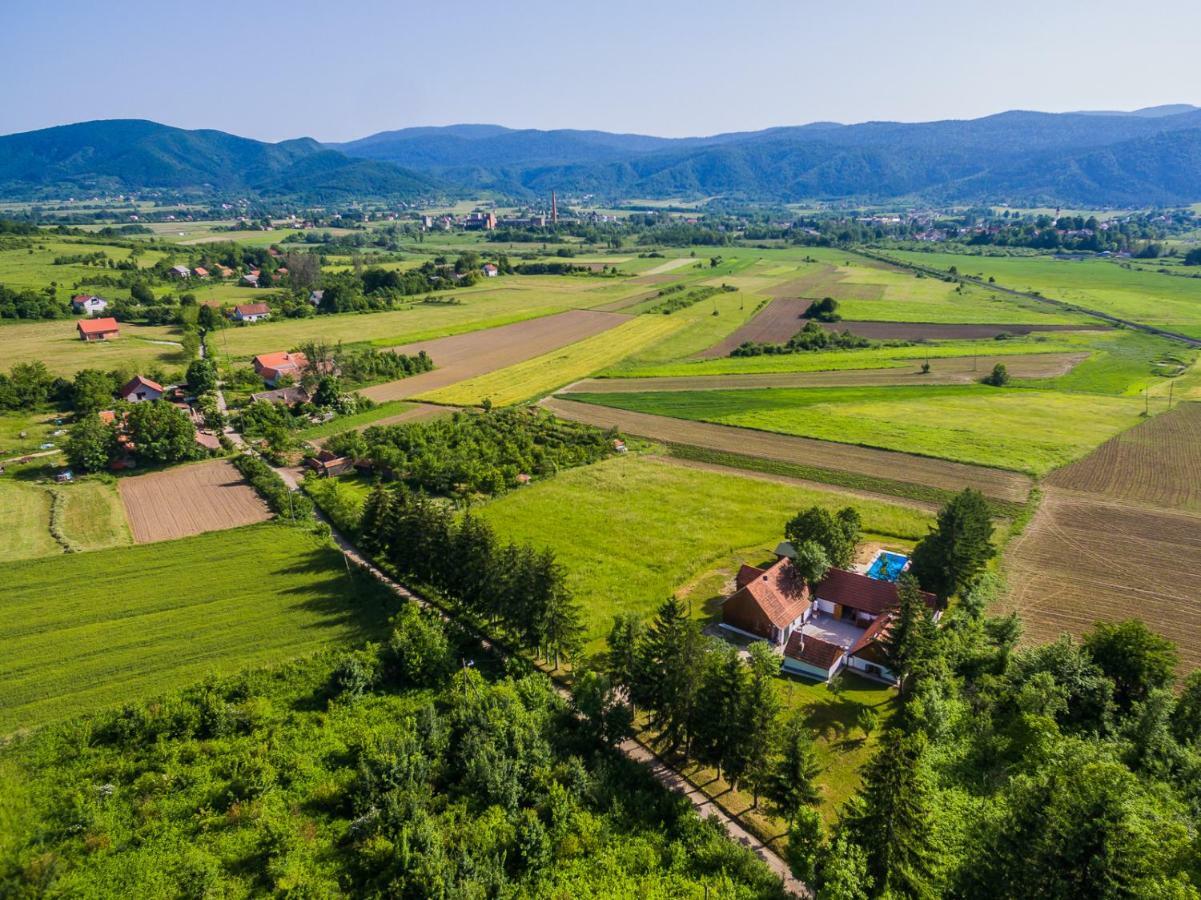 Beautiful Cottage With Heated Pool For 22 Ppl Plaski ภายนอก รูปภาพ